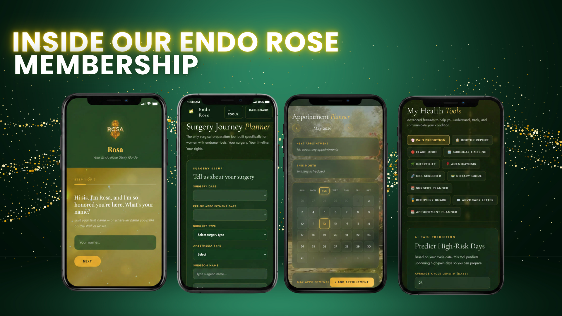 Endo Rose Membership Portal