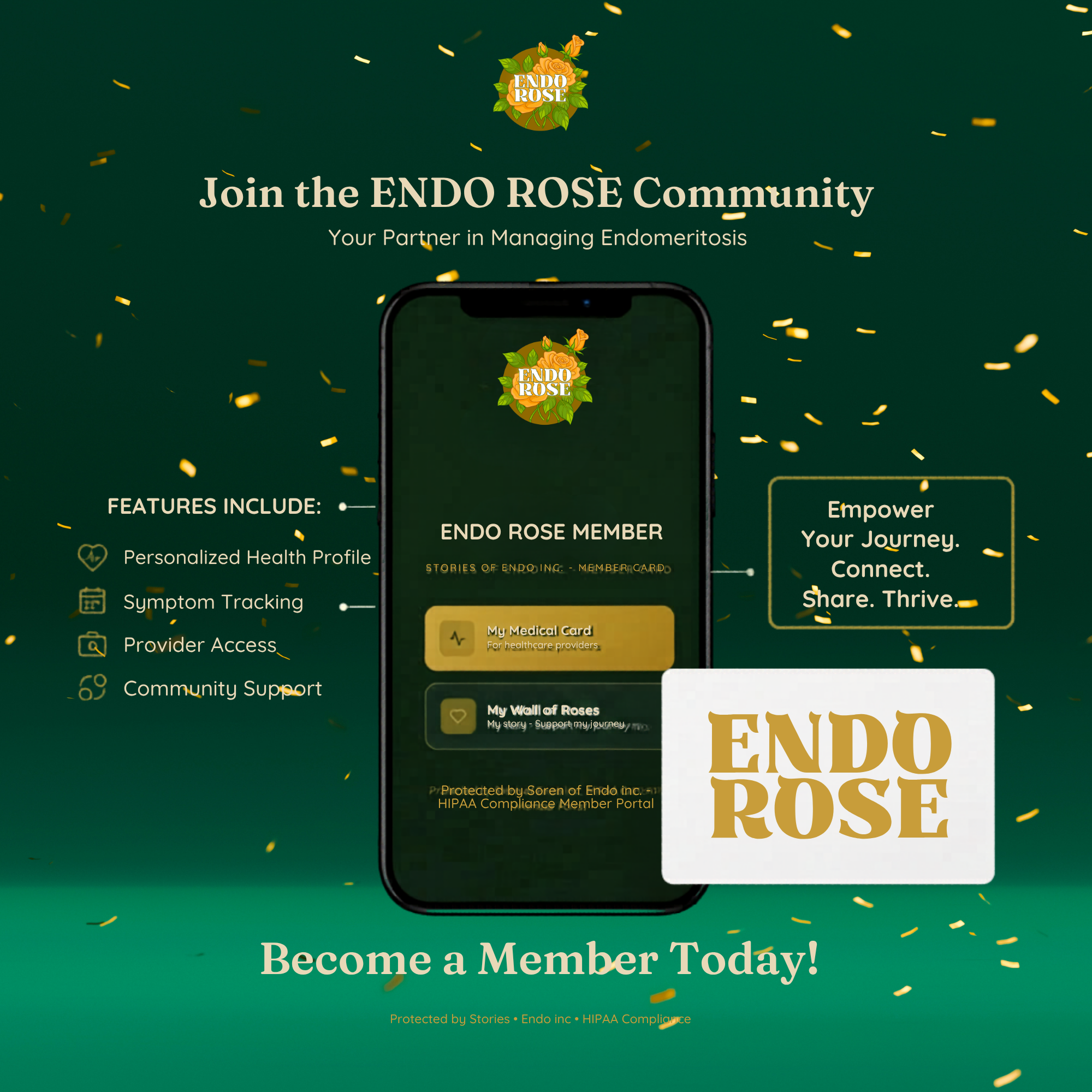 Endo Rose NFC Medical Card
